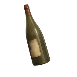 Empty Wine Bottle