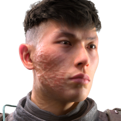 Cicatrice de brûlure (Style de visage)