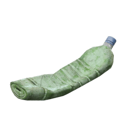 压扁的塑料瓶