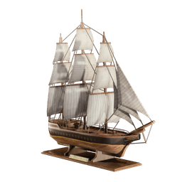 Modelo de barco "Leviathan's Crown"