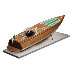 Modelo de barco "Sirena Dorata"