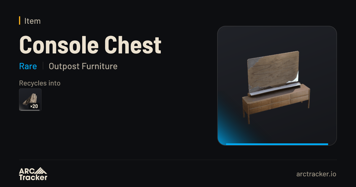 Console Chest - ARC Raiders | ARC Tracker