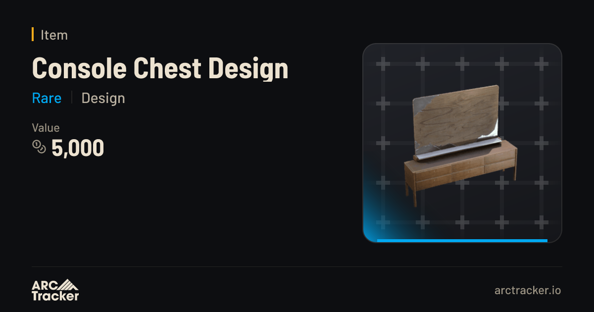 Console Chest Design - ARC Raiders | ARC Tracker